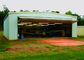 Konstrukcja stalowa Hangary lotnicze Budynki Tymczasowa konstrukcja hangaru lotniczego