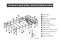Prefabrykowana konstrukcja stalowa Magazyn Koszt budowy metalu Lekka stalowa konstrukcja szkieletowa