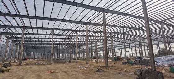 Logistics Prefabricated Steel Structure Construction Large Span Building