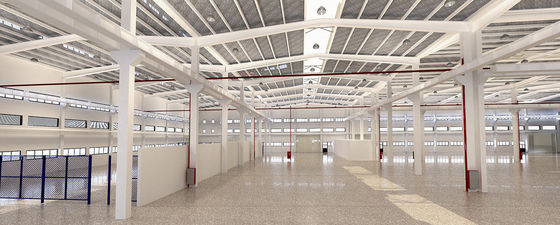 Nowoczesna prefabrykowana konstrukcja stalowa Budynek Magazyn Warsztat Biuro hangaru lotniczego