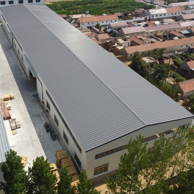 Prefabrykowane stalowe warsztaty Q235B Q355B Wełna skalna 50 lat