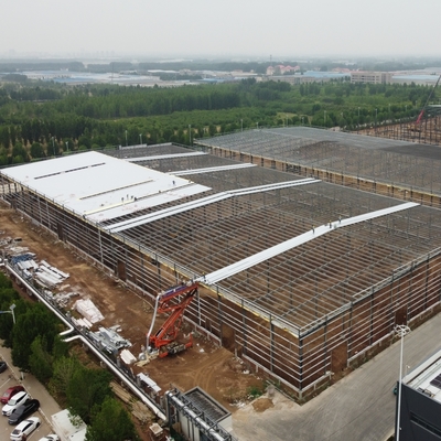 ASTM A36 Łatwość konstrukcji stalowej magazyn 50-letnia żywotność
