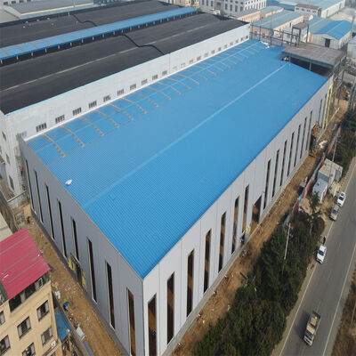 Heavy Duty Steel Structure Warehouse for Machinery Production and Storage