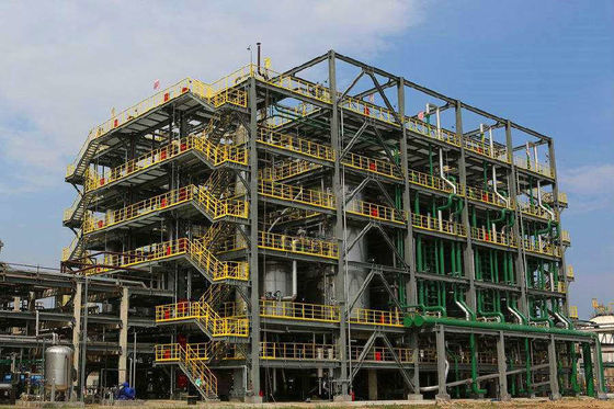 Prefabrykowane stalowe budynki przemysłowe / przemysłowe konstrukcje metalowe