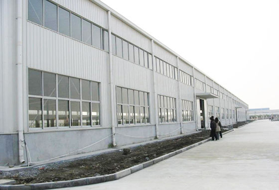 Gorące sprzedaż Prefabrykowane stalowe warsztaty Budownictwo Metalowe galwanizowane ramy portalowe Budownictwo Skład