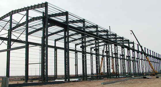 Prefabrykowane stalowe ramy duże magazyny metalowe warsztaty budowa