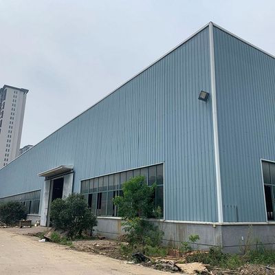 Fabryka wysokiej wytrzymałości Prefabrykowana konstrukcja stalowa Prefabrykowany budynek Skład Lekki metalowy ramy warsztaty budowy