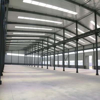 Wykonane wstępnie konstrukcje stalowe Badminton Hall Q235B Q355B Materiał
