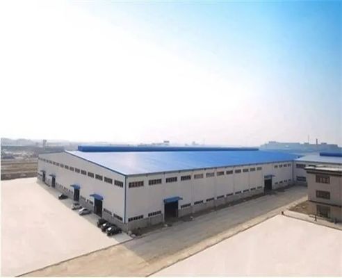 Qingdao wysokiej jakości prefabrykowane stalowe magazyn zaprojektowane stalowe budynki struktury niestandardowe warsztaty