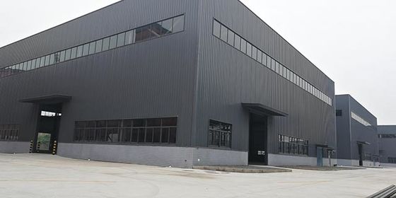 Stabilna konstrukcja stalowa o długim przedziale H Sekcja malowana duża konstrukcja stalowa