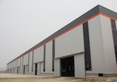 Przemysłowa prefabrykowana konstrukcja ze stali lekkiej Budowla magazynu H Sekcja Budowa Produkowana w Chinach