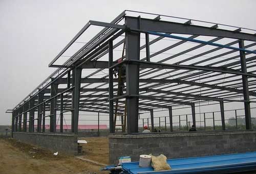 Budowa metalowa budownictwo przemysłowe domy prefabrykowane produkcja niestandardowa konstrukcja stalowa magazyn