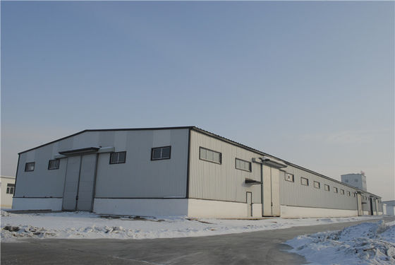 Fabryka wysokiej wytrzymałości Prefabrykowana konstrukcja stalowa Prefabrykowany budynek Skład Lekki metalowy ramy warsztaty budowy