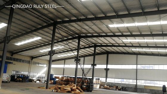 Stabilna konstrukcja stalowa o długim przedziale H Sekcja malowana duża konstrukcja stalowa