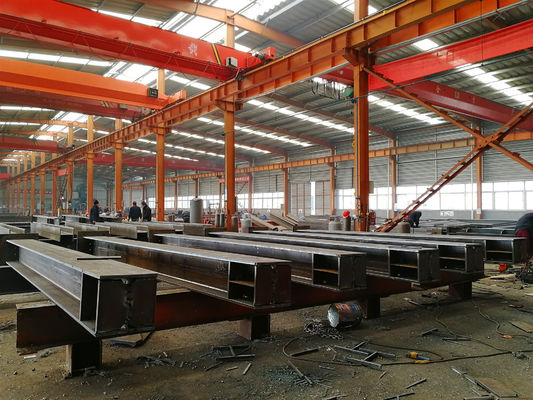 Stabilny profesjonalny projekt inżynieryjny dom prefabrykowany konstrukcja stalowa ramy warsztaty budowlane