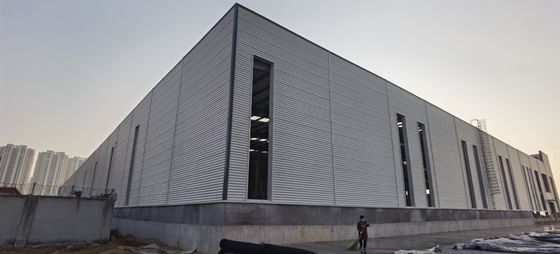 Oszczędne konstrukcje stalowe Budowla Galwanizowana, walcowana na gorąco, H sekcja, ramka, prefabrykowana magazyna
