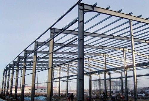 Wysokiej wytrzymałości antysysemicznej prefabrykowanej konstrukcji szerokiego zakresu konstrukcji stalowej ramy konstrukcji stalowej warsztaty budowy prefabrykowanej