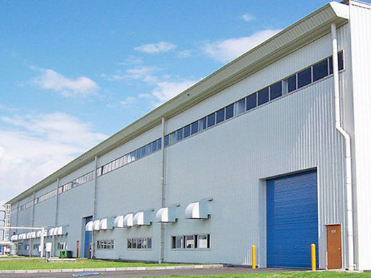 Duży magazyn prefabrykowany ze stalową konstrukcją Q235B Q355B