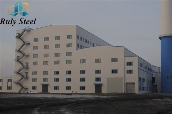 Prefabrykowana konstrukcja metalowo- stalowa Fabrykacja Duży dach wielowymowy