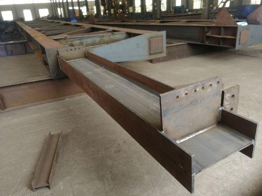 Prefabrykowana stalowa belka dwuteowa malowana lub ocynkowana Q235B Q355B