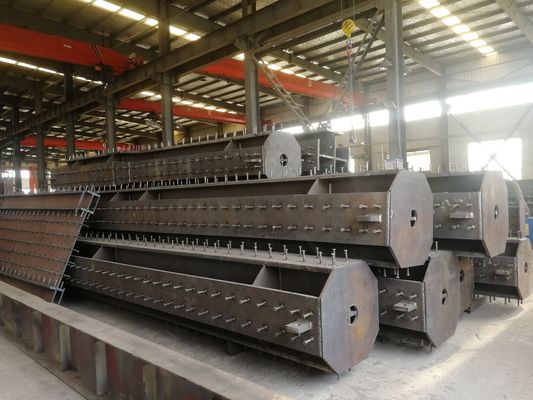Prefabrykowane stalowe belki i kolumny konstrukcyjne ASTM A36 Q235B Q355B