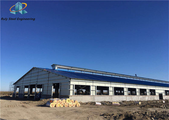 30000SQM Prefabrykowana konstrukcja stalowa na zamówienie Skład Fabryka Producent Warsztaty Prefabrykowane budynki przemysłowe