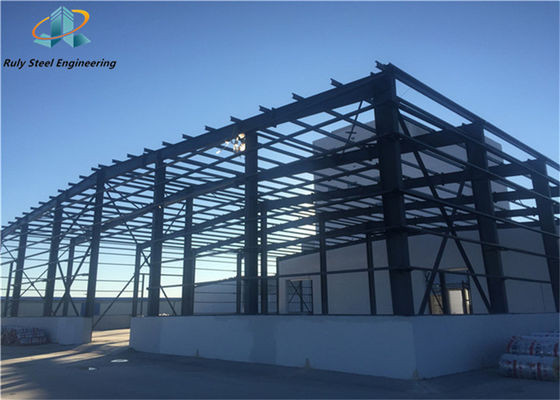 30000SQM Prefabrykowana konstrukcja stalowa na zamówienie Skład Fabryka Producent Warsztaty Prefabrykowane budynki przemysłowe
