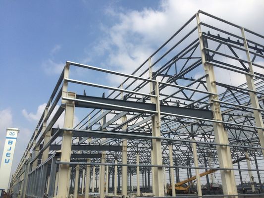 Modułowa konstrukcja stalowa warsztaty budynki przemysłowe prefabrykowane