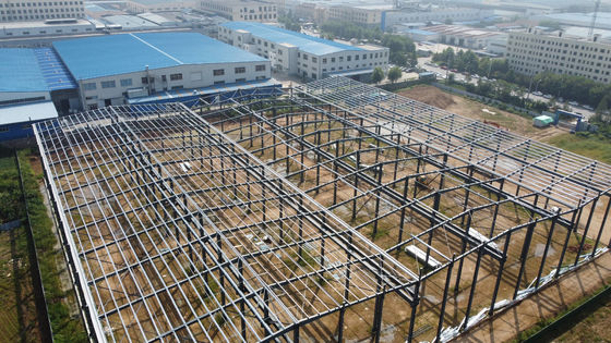 Prefabrykowany warsztat konstrukcji stalowych sekcji H z mostem żuraw antykorozyjny