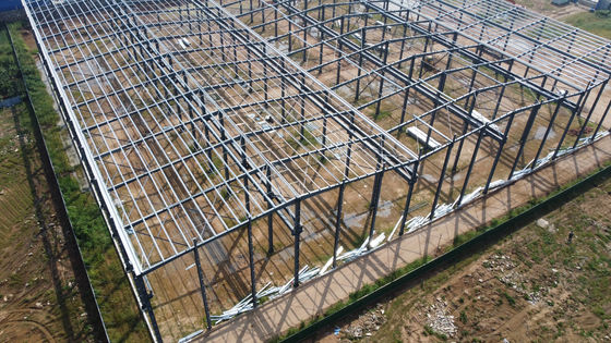 Prefabrykowany warsztat konstrukcji stalowych sekcji H z mostem żuraw antykorozyjny