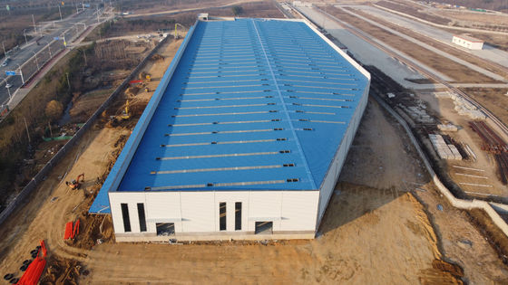 Q235B Budownictwo stalowe Konstrukcja stalowa prefabrykowana z panelami izolacyjnymi