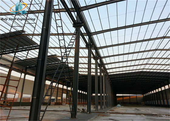 Fabryka Prefabrykowana klasyczna konstrukcja stalowa Budowla Prefabrykowana przemysłowa metalowa warsztaty