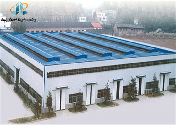 Fabryka Prefabrykowana klasyczna konstrukcja stalowa Budowla Prefabrykowana przemysłowa metalowa warsztaty