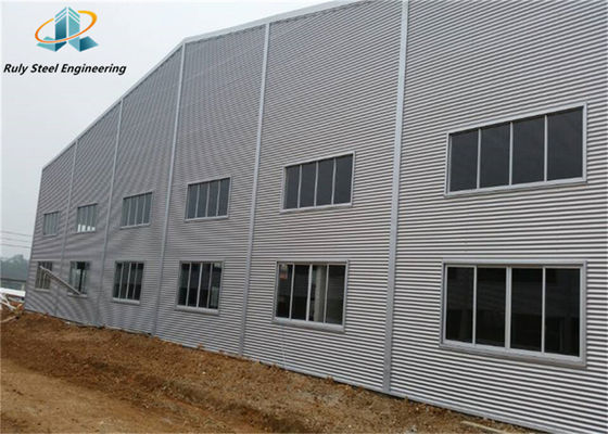 Galwanizowane/malowane przemysłowe prefabrykowane/prefabrykowane galwanizowane konstrukcje stalowe Modularne warsztaty