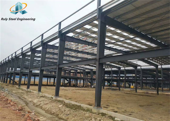Galwanizowane/malowane przemysłowe prefabrykowane/prefabrykowane galwanizowane konstrukcje stalowe Modularne warsztaty