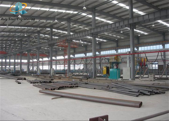 Stal lekka Stabilna Długa żywotność Zindywidualizowana Sekcja H Stal pomalowana / ocynkowana Portal ramka Prefab Structure Steel