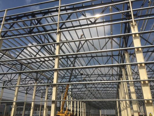Duże rozpiętości prefabrykowane/prefab H Beam Design Budownictwo Metalu Q355/Q235 Fabryka Skład Warsztaty stalowa konstrukcja