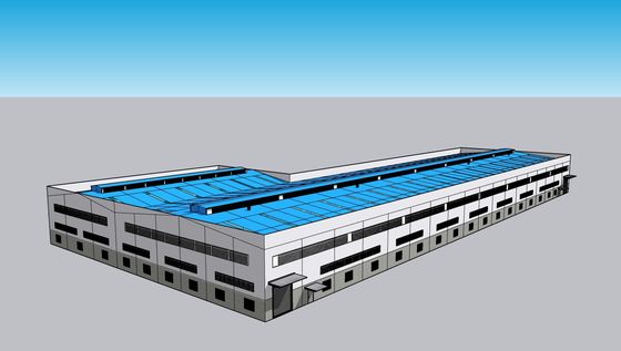 Stabilna wysokiej jakości prefabrykowana konstrukcja budowlana konstrukcja stalowa