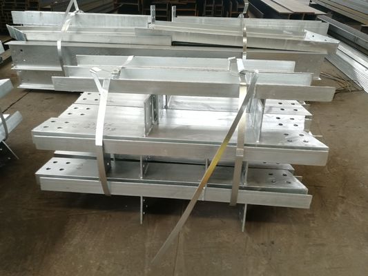 Przemysł prefabrykowany Metalowe dachy faliste Ciężkie lekkie konstrukcyjne stalowe ramy budowlane Skład