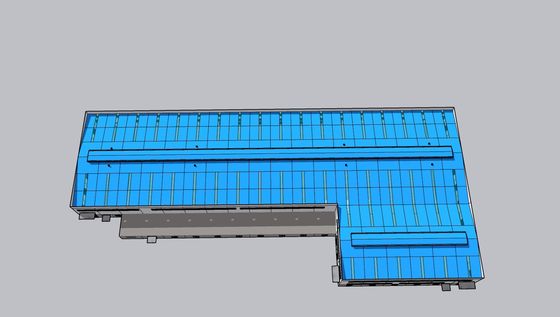 Projekt budynku przemysłowego Q235B/Q355b