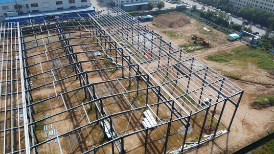 100m*30m Stalowa konstrukcja ramkowa Prefabrykowane budynki stalowe