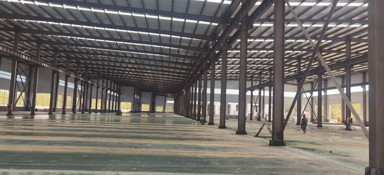 Prefabrykowana konstrukcja stalowa magazyn wiązki H-sekcji dostosowywalne rozmiary