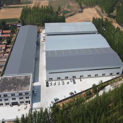 Wyposażone w żuraw prefabrykowane magazynki stalowe - materiał Q235B/Q355B