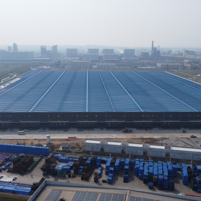 Magazyn ze stalowej konstrukcji prefabrykowanej Q235B Q355B ASTM A36