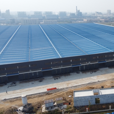 15000 ㎡ Magazyn ze stalowej konstrukcji prefabrykowanej dla logistyki