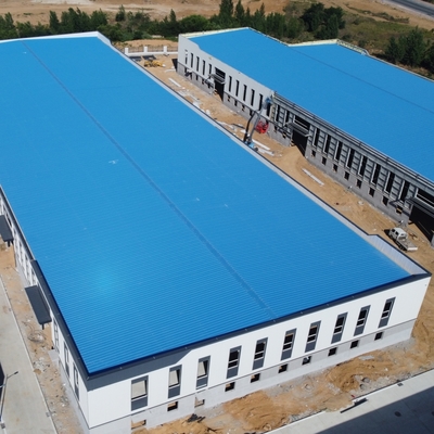 Niestandardowe prefabrykowane budynki stalowe do użytku przemysłowego