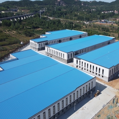 Hala stalowa PEB, prefabrykowana konstrukcja magazynowa Q235B Q355B