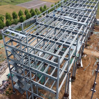 Wielopiętrowy nowoczesny prefabrykowany hotel ze stali