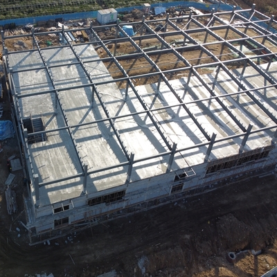 Prefabrykowane galwanizowane konstrukcje stalowe Workshop Q235B Q355B