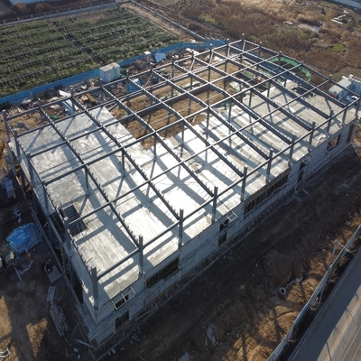 Prefabrykowana stalowa konstrukcja ramy warsztatowej Q235B Q355B Materiał